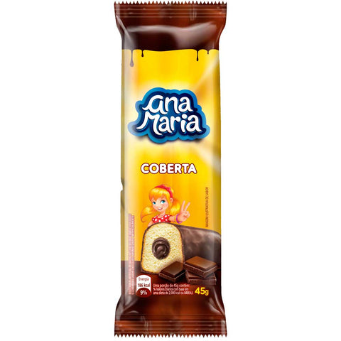 BOLO ANA MARIA COBERTURA CHOCOLATE 42G
