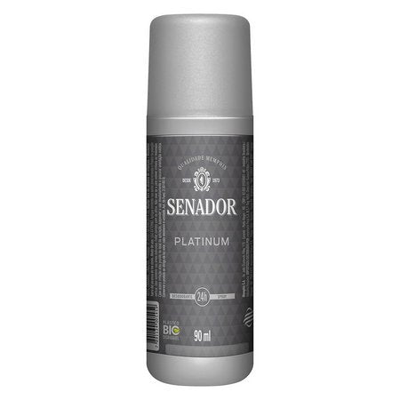 DESODORANTE SENADOR SPRAY PLATINUM 90ml