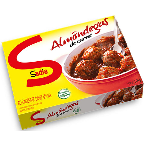 ALMONDEGA SADIA CARNE 500G