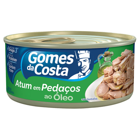 ATUM GOMES DA COSTA PEDACOS OLEO 170G
