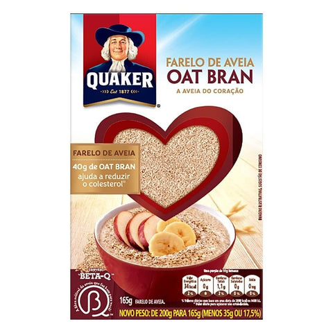 AVEIA QUAKER OAT BRAN 165g