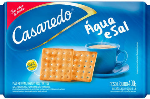 BISCOITO CASAREDO AGUA E SAL 400G