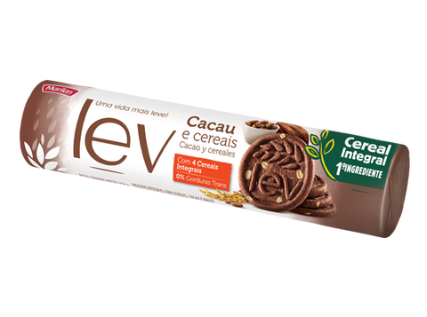 BISCOITO MARILAN LEV CACAU CEREAIS 150G