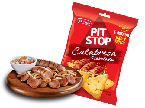 BISCOITO MARILAN PIT STOP CALABRESA ACEBOLADA 80G