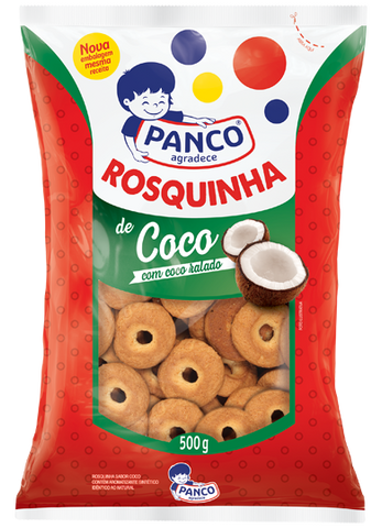 BISCOITO PANCO ROSQUINHA COCO 500G