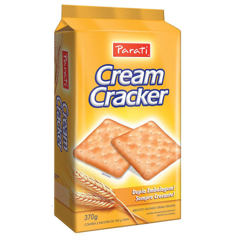 BISCOITO PARATI CREAM CRACKER 370G