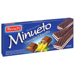 BISCOITO PARATI MINUETO WAFER CHOC BAUNILHA 115G