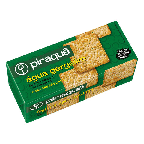 BISCOITO PIRAQUE AGUA GERGELIM 200g