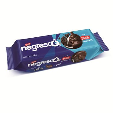 BISCOITO NESTLE NEGRESCO RECHEADO COBERTO CHOC 120g