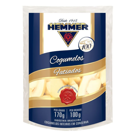 COGUMELO CHAMPIGNON HEMMER FATIADO VD 100g