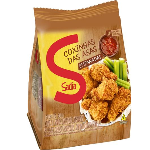 COXINHA ASA SADIA EMPANADA 400g