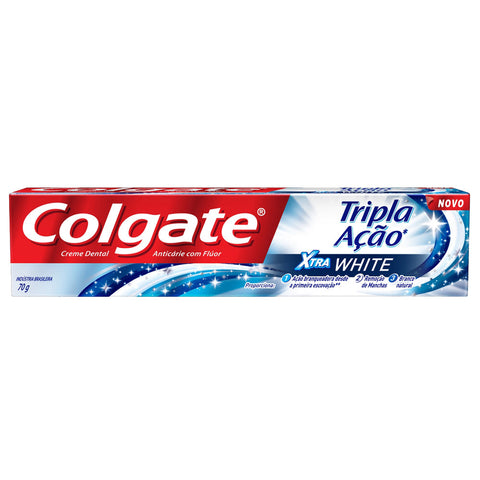 CREME DENTAL COLGATE TRIPLA ACAO XTRA WHITE 70G