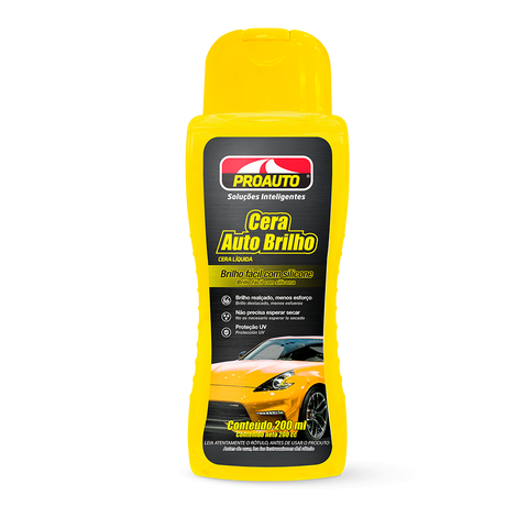 CERA PROAUTO AUTO BRILHO 200ml