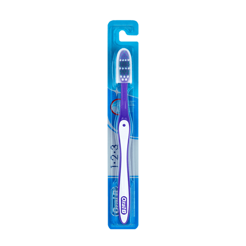 ESCOVA DENTAL ORAL B 123 MEDIA