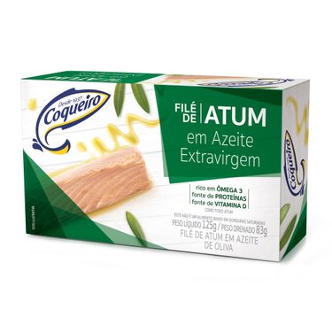 FILE ATUM COQUEIRO AZEITE EXTRA VIRGEM 125g