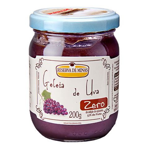 GELEIA RESERVA DE MINAS ZERO UVA 200g