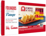 FOLHADO FORNO DE MINAS FRANGO C/6 240G