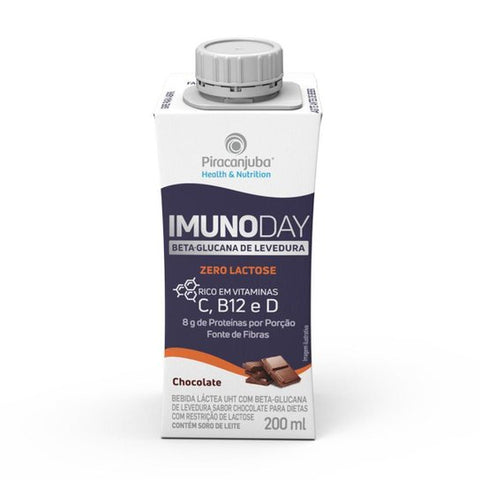BEBIDA LACTEA PIRACANJUBA IMUNODAY ZERO LACTOSE CHOCOLATE 200ml