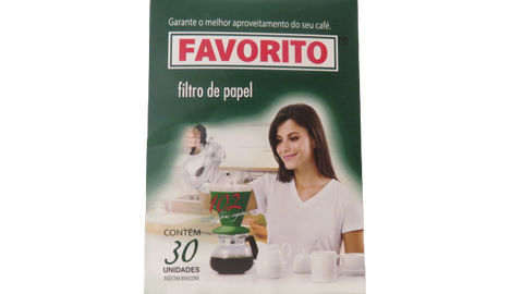 FILTRO DE PAPEL FAVORITO 102 C/30