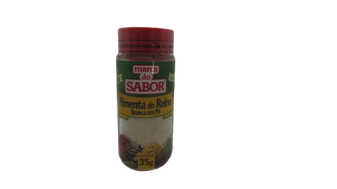 CONDIMENTO MARCA SABOR PIMENTA REINO BRANCA VD 35G