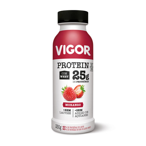 IOGURTE VIGOR VIV PROTEIN MORANGO 250g