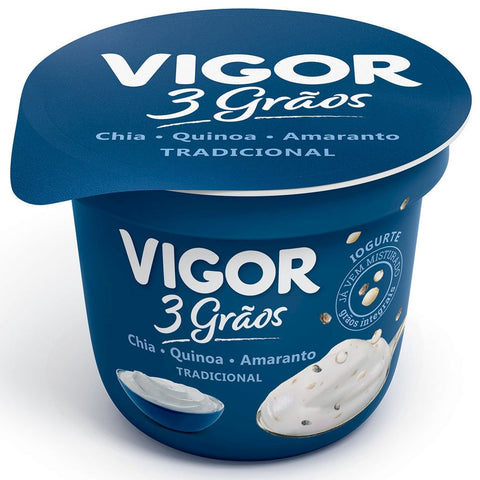 IOGURTE VIGOR VIV 3 GRAOS TRADICIONAL 100g