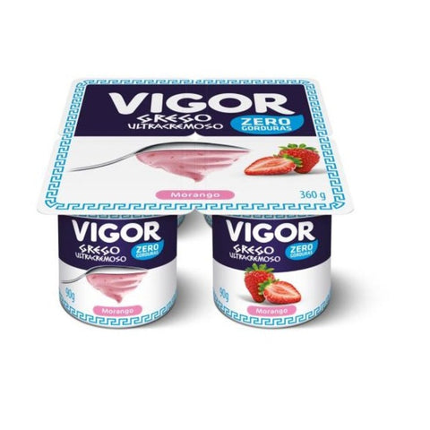 IOGURTE VIGOR ULTRA CREM ZERO MORANGO 360g
