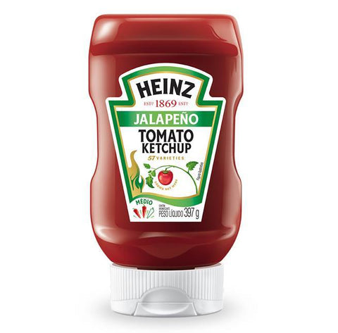 KETCHUP HEINZ JALAPENO 397G