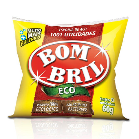 LA DE ACO BOMBRIL ECO C/8 60G