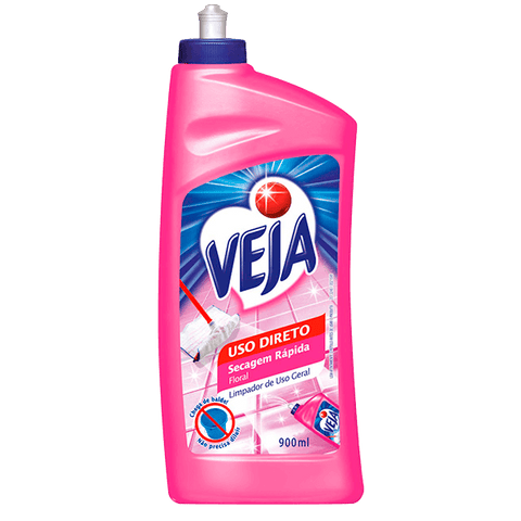 LIMPADOR VEJA USO DIRETO FLORAL 900ML