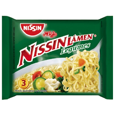 MASSA INSTANTÂNEA NISSIN LEGUMES 85G