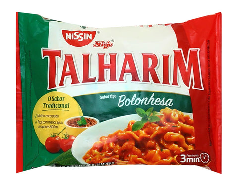 MASSA INSTANTÂNEA NISSIN TALHARIM BOLONHESA 99G