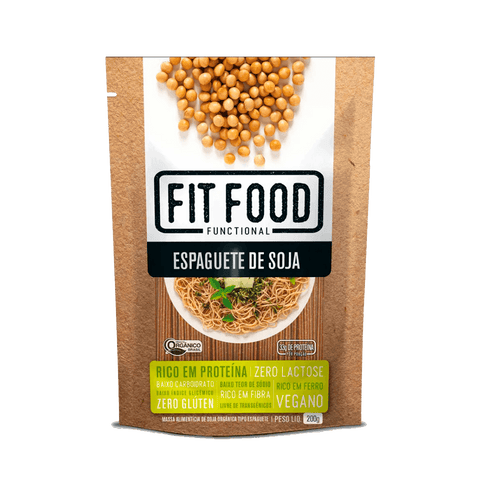 MASSA FIT FOOD ESPAGUETE DE SOJA 200G