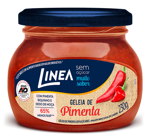 GELEIA LINEA ZERO PIMENTA 230g