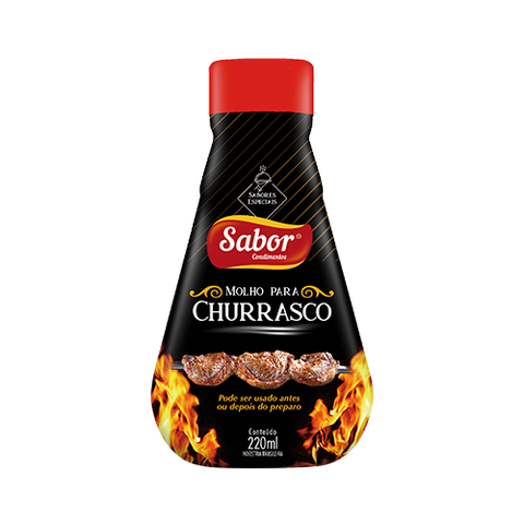 MOLHO CHURRASCO SABOR  220ML