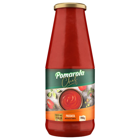 MOLHO TOMATE POMAROLA CHEF PASSATA VD 700g