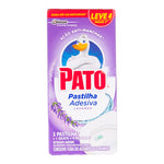 PASTILHA ADESIVA PATO LAVANDA C/4