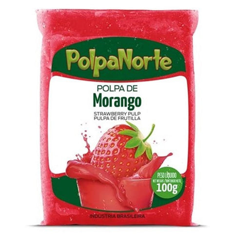 POLPA NORTE MORANGO 100G