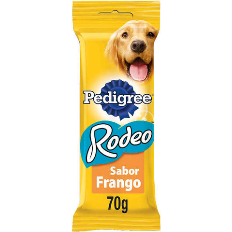 RACAO PEDIGREE RODEO FRANGO C/4 STICKS 70g