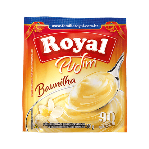 PUDIM ROYAL BAUNILHA 50G