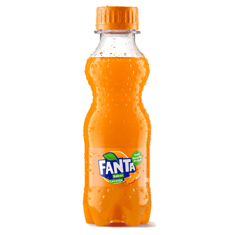 REFRIGERANTE FANTA LARANJA PET 200ML