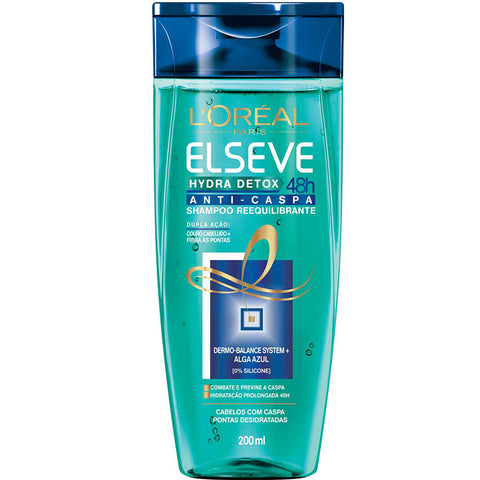 SHAMPOO ELSEVE ANTICASPA HYDRA DETOX 200ML