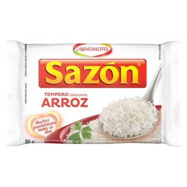 TEMPERO SAZON BRANCO ARROZ 60G