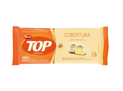 COBERTURA HARALD TOP CHOCOLATE BRANCO 1,050kg