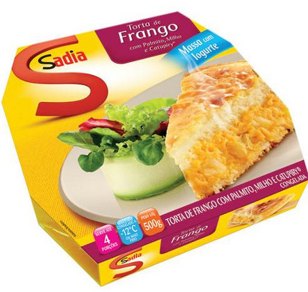 TORTA SADIA IOGURTE PALMITO CATUPIRY 500G