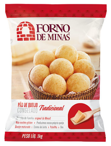 PAO DE QUEIJO FORNO DE MINAS TRAD 1KG