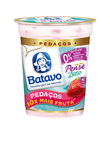 IOGURTE BATAVO PENSE ZERO MORANGO 100G