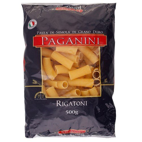 MACARRÃO PAGANINI SEMOLA RIGATONI 500G