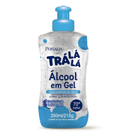 ALCOOL GEL TRALALA 70% MAOS LAVANDA 250ml