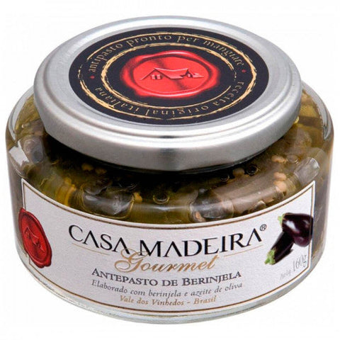 ANTEPASTO CASA MADEIRA GOURMET BERINJELA 160g